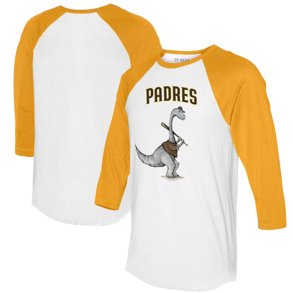San Diego Padres Tiny Turnip Women's Bronto 3/4-Sleeve Raglan T-Shirt Sale