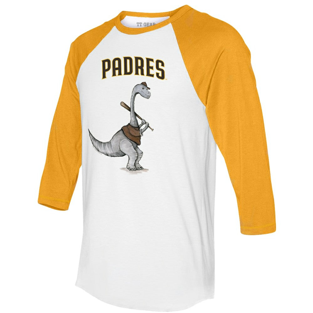 San Diego Padres Tiny Turnip Women's Bronto 3/4-Sleeve Raglan T-Shirt Sale