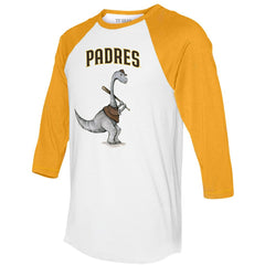 San Diego Padres Tiny Turnip Women's Bronto 3/4-Sleeve Raglan T-Shirt Sale