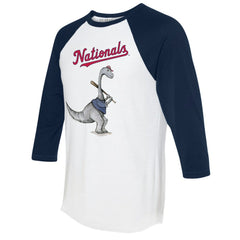 Washington Nationals Tiny Turnip Women's Bronto 3/4-Sleeve Raglan T-Shirt Discount
