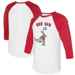 Boston Red Sox Tiny Turnip Women's Bronto 3/4-Sleeve Raglan T-Shirt Discount