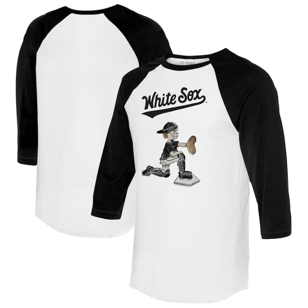 Chicago White Sox Tiny Turnip Women's Caleb 3/4-Sleeve Raglan T-Shirt Discount