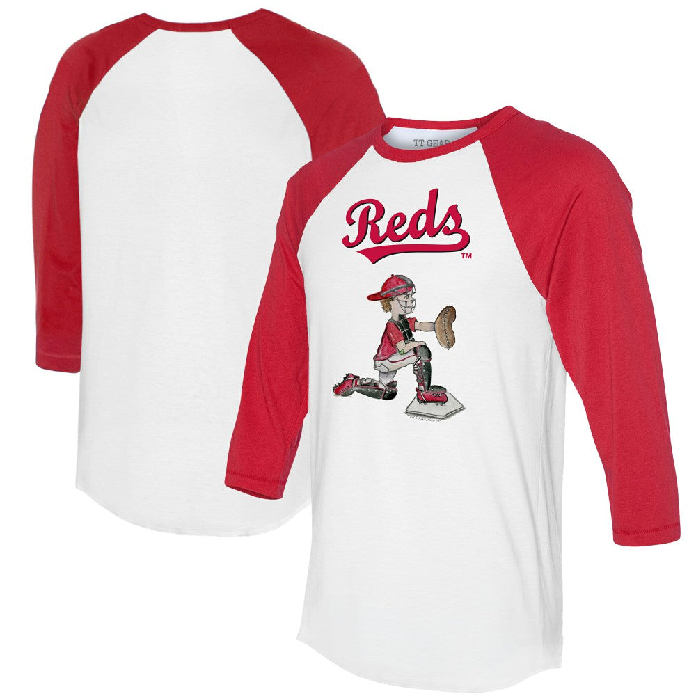 Cincinnati Reds Tiny Turnip Women's Caleb 3/4-Sleeve Raglan T-Shirt Online