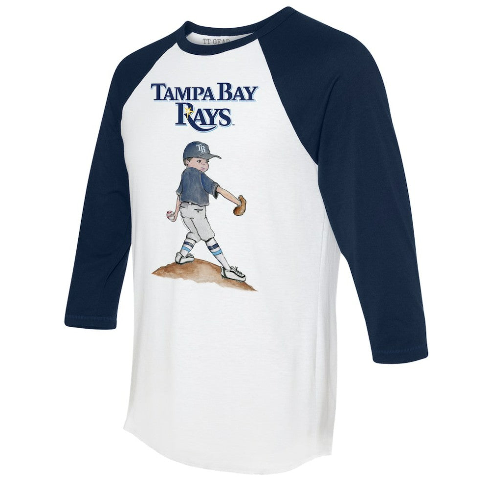 Tampa Bay Rays Tiny Turnip Women's Clemente 3/4-Sleeve Raglan T-Shirt Near Me