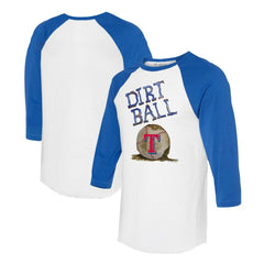 Texas Rangers Tiny Turnip Women's Dirt Ball 3/4-Sleeve Raglan T-Shirt Discount
