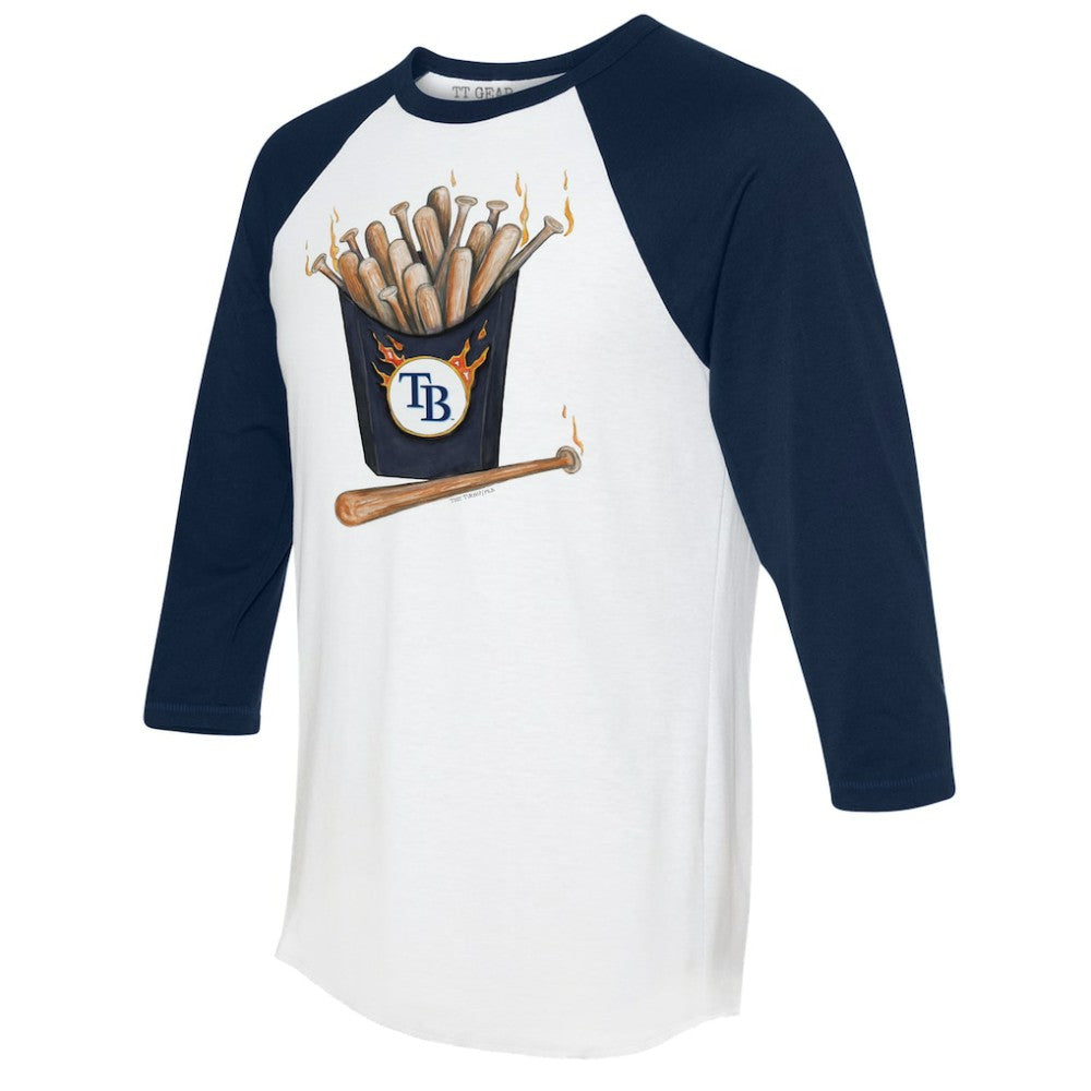 Tampa Bay Rays Tiny Turnip Women's Hot Bats 3/4-Sleeve Raglan T-Shirt Discount