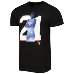 Joel Embiid Philadelphia 76ers Stadium Essentials Player Metro T-Shirt Black
