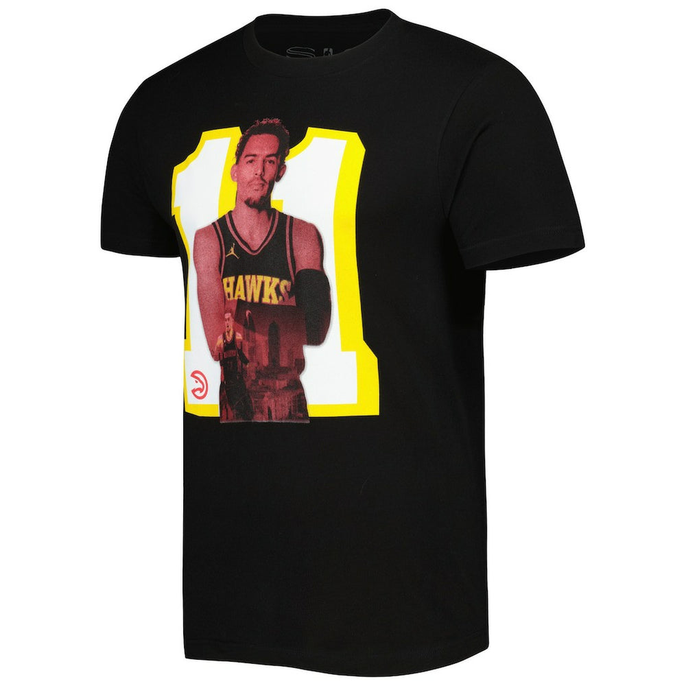 Trae Young Atlanta Hawks Stadium Essentials Player Metro T-Shirt Black