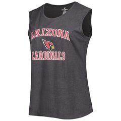 Arizona Cardinals Women's Plus Size Tank Top - Heather Charcoal - Fanatics