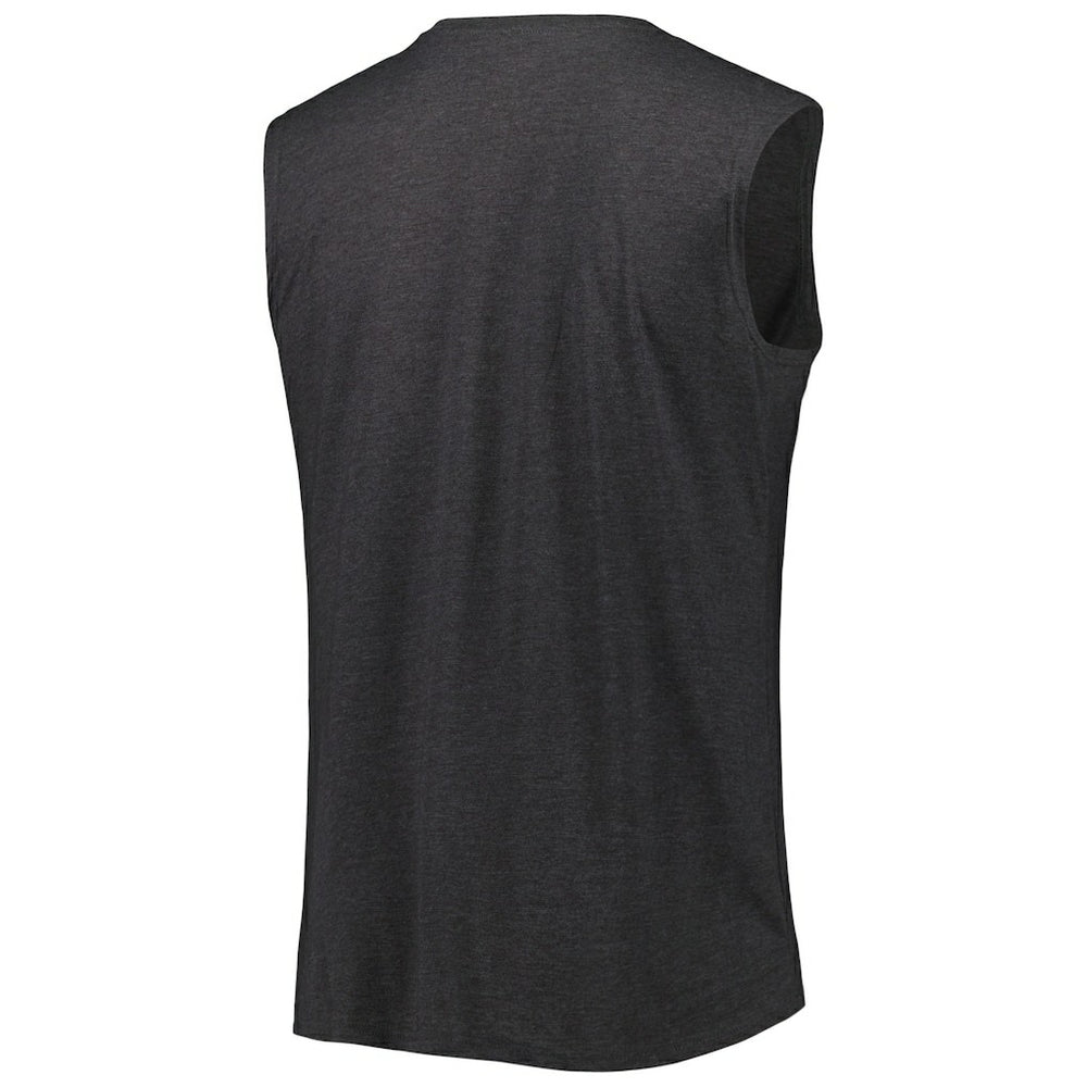 New Orleans Saints Women's Plus Size Tank Top - Heather Charcoal - Fanatics