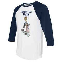 Tampa Bay Rays Tiny Turnip Women's Jada 3/4-Sleeve Raglan T-Shirt Sale