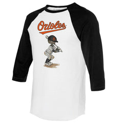 Baltimore Orioles Tiny Turnip Women's James 3/4-Sleeve Raglan T-Shirt Near Me