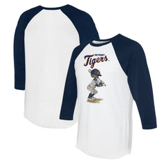 Detroit Tigers Tiny Turnip Women's James 3/4-Sleeve Raglan T-Shirt Discount