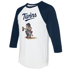 Minnesota Twins Tiny Turnip Women's Kate 3/4-Sleeve Raglan T-Shirt for sale