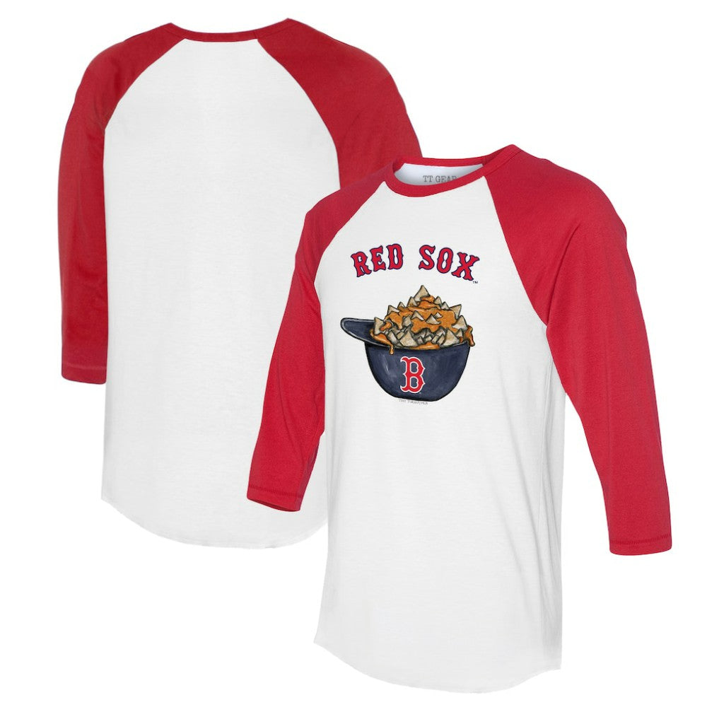 Boston Red Sox Tiny Turnip Women's Nacho Helmet 3/4-Sleeve Raglan T-Shirt Near Me