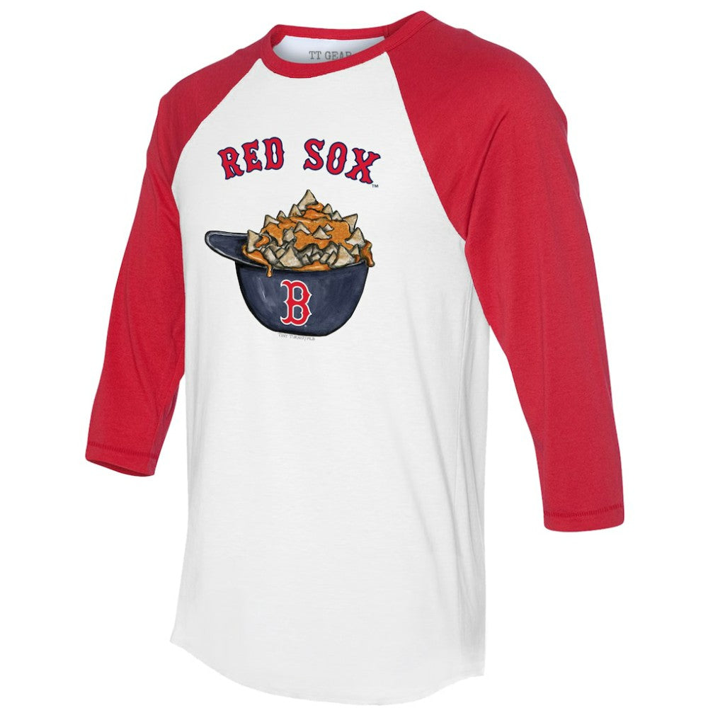 Boston Red Sox Tiny Turnip Women's Nacho Helmet 3/4-Sleeve Raglan T-Shirt Near Me