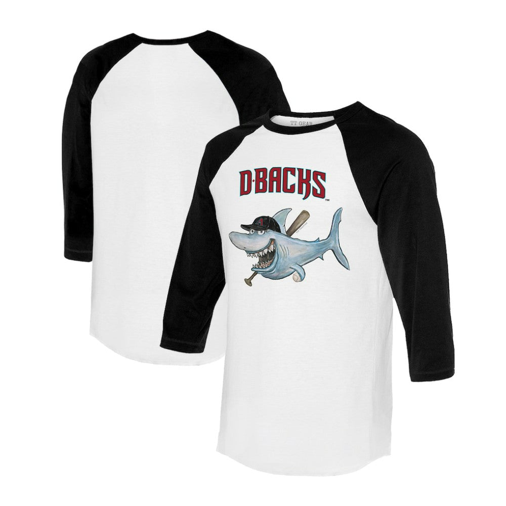 Arizona Diamondbacks Tiny Turnip Women's Shark 3/4-Sleeve Raglan T-Shirt Discount
