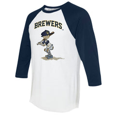 Milwaukee Brewers Tiny Turnip Women's Slugger 3/4-Sleeve Raglan T-Shirt Near Me