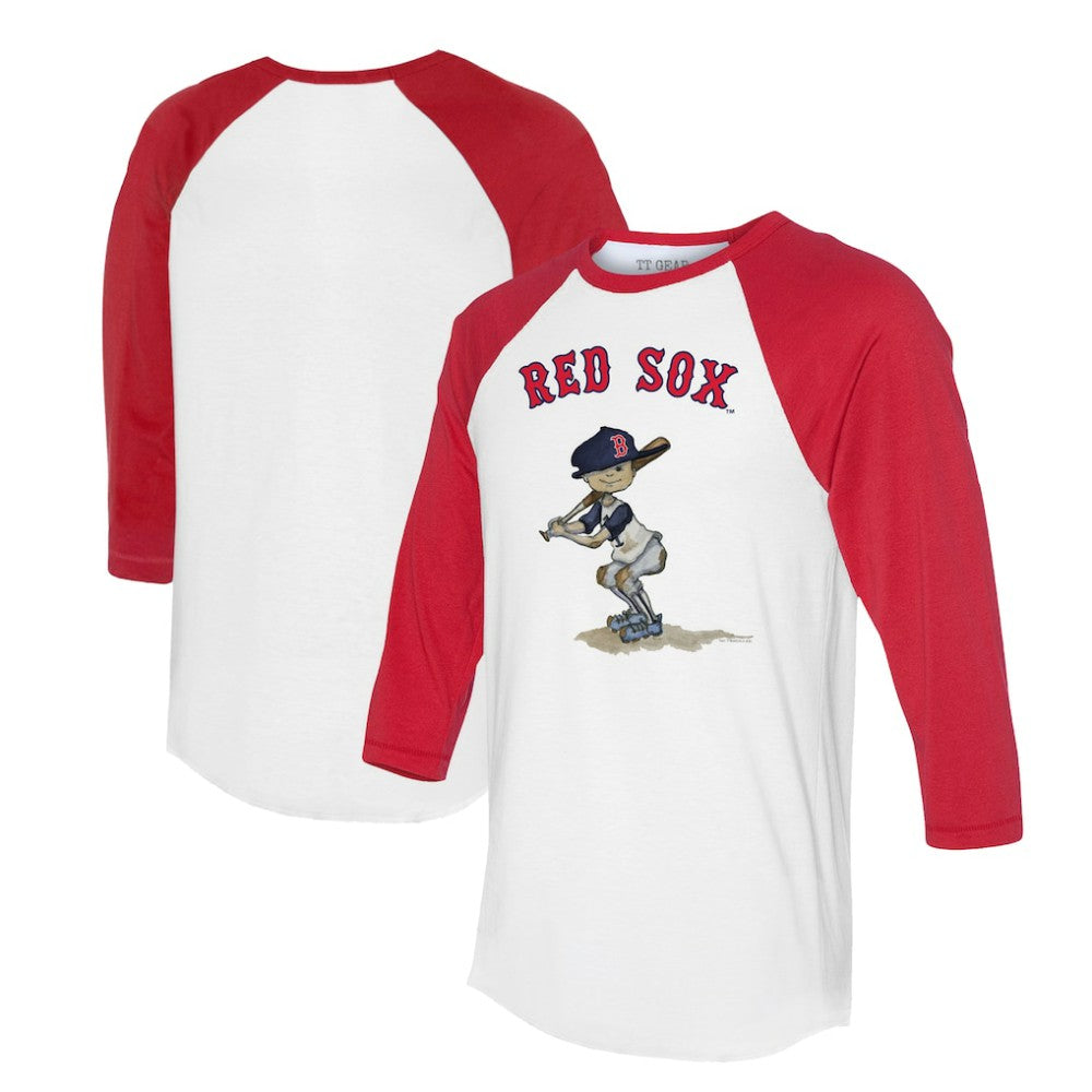 Boston Red Sox Tiny Turnip Women's Slugger 3/4-Sleeve Raglan T-Shirt Outlet
