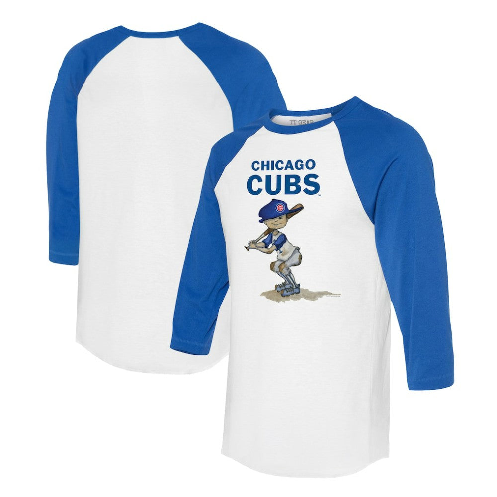 Chicago Cubs Tiny Turnip Women's Slugger 3/4-Sleeve Raglan T-Shirt Online