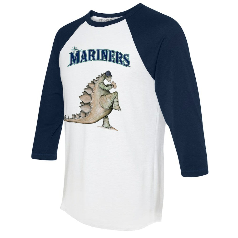 Seattle Mariners Tiny Turnip Unisex Stega 3/4-Sleeve Raglan T-Shirt Discount
