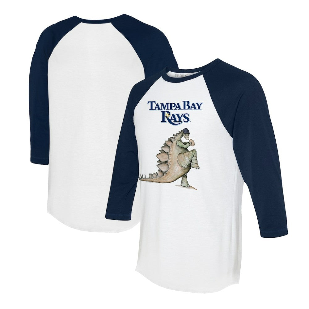 Tampa Bay Rays Tiny Turnip Unisex Stega 3/4-Sleeve Raglan T-Shirt Discount