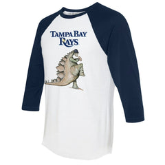 Tampa Bay Rays Tiny Turnip Unisex Stega 3/4-Sleeve Raglan T-Shirt Discount