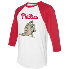 Philadelphia Phillies Tiny Turnip Unisex Stega 3/4-Sleeve Raglan T-Shirt Outlet