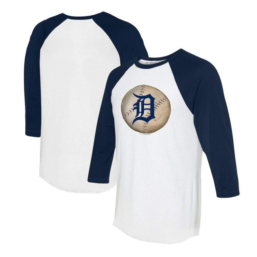 Detroit Tigers Tiny Turnip Unisex Stitched Baseball 3/4-Sleeve Raglan T-Shirt Online