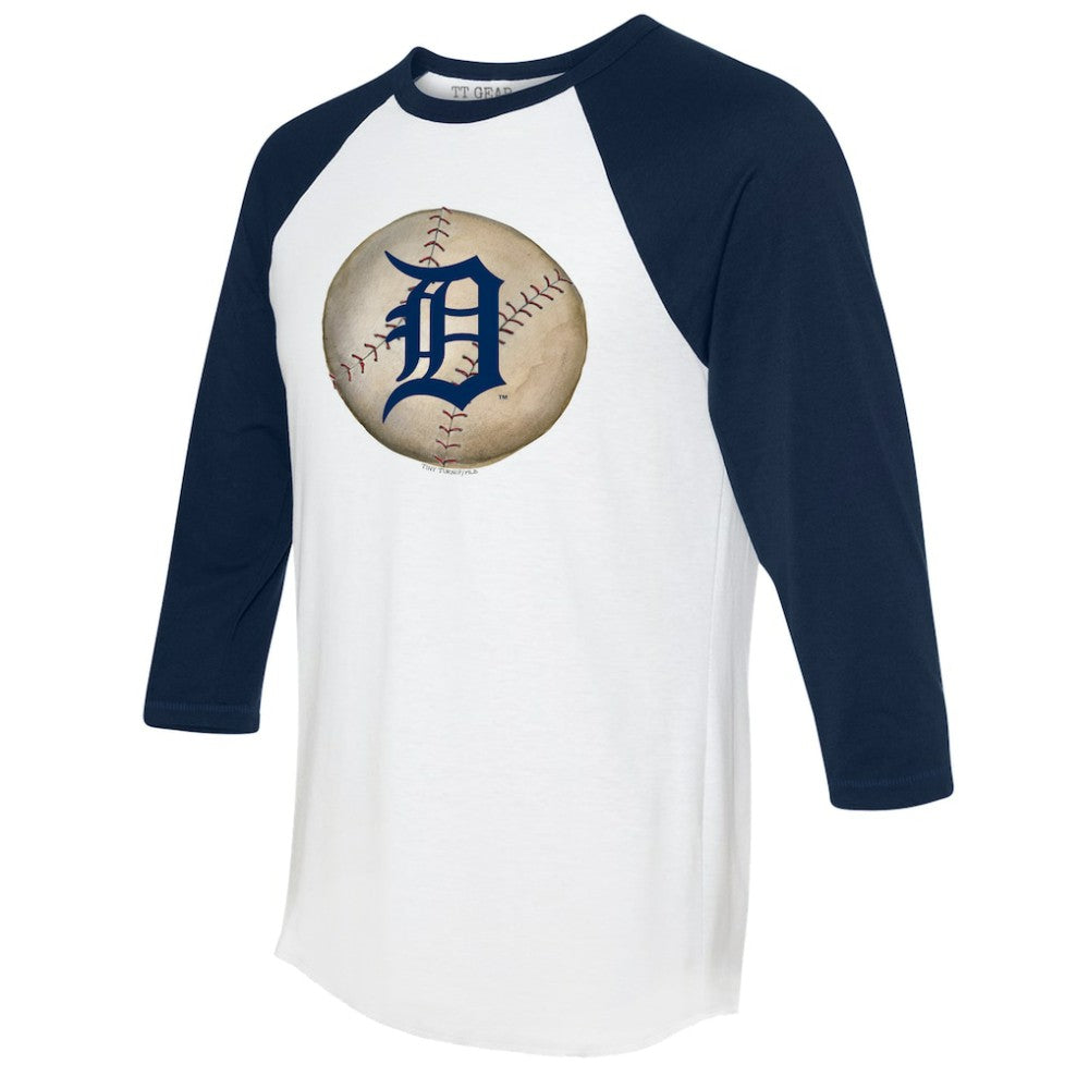 Detroit Tigers Tiny Turnip Unisex Stitched Baseball 3/4-Sleeve Raglan T-Shirt Online