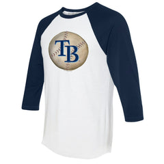 Tampa Bay Rays Tiny Turnip Unisex Stitched Baseball 3/4-Sleeve Raglan T-Shirt Online