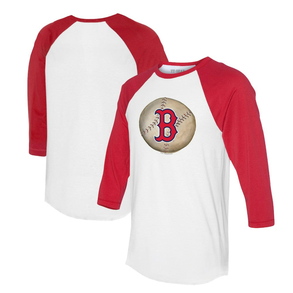 Boston Red Sox Tiny Turnip Unisex Stitched Baseball 3/4-Sleeve Raglan T-Shirt Sale