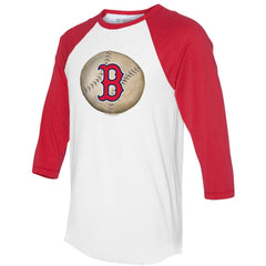 Boston Red Sox Tiny Turnip Unisex Stitched Baseball 3/4-Sleeve Raglan T-Shirt Sale