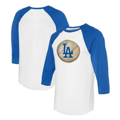 Los Angeles Dodgers Tiny Turnip Unisex Stitched Baseball 3/4-Sleeve Raglan T-Shirt for sale