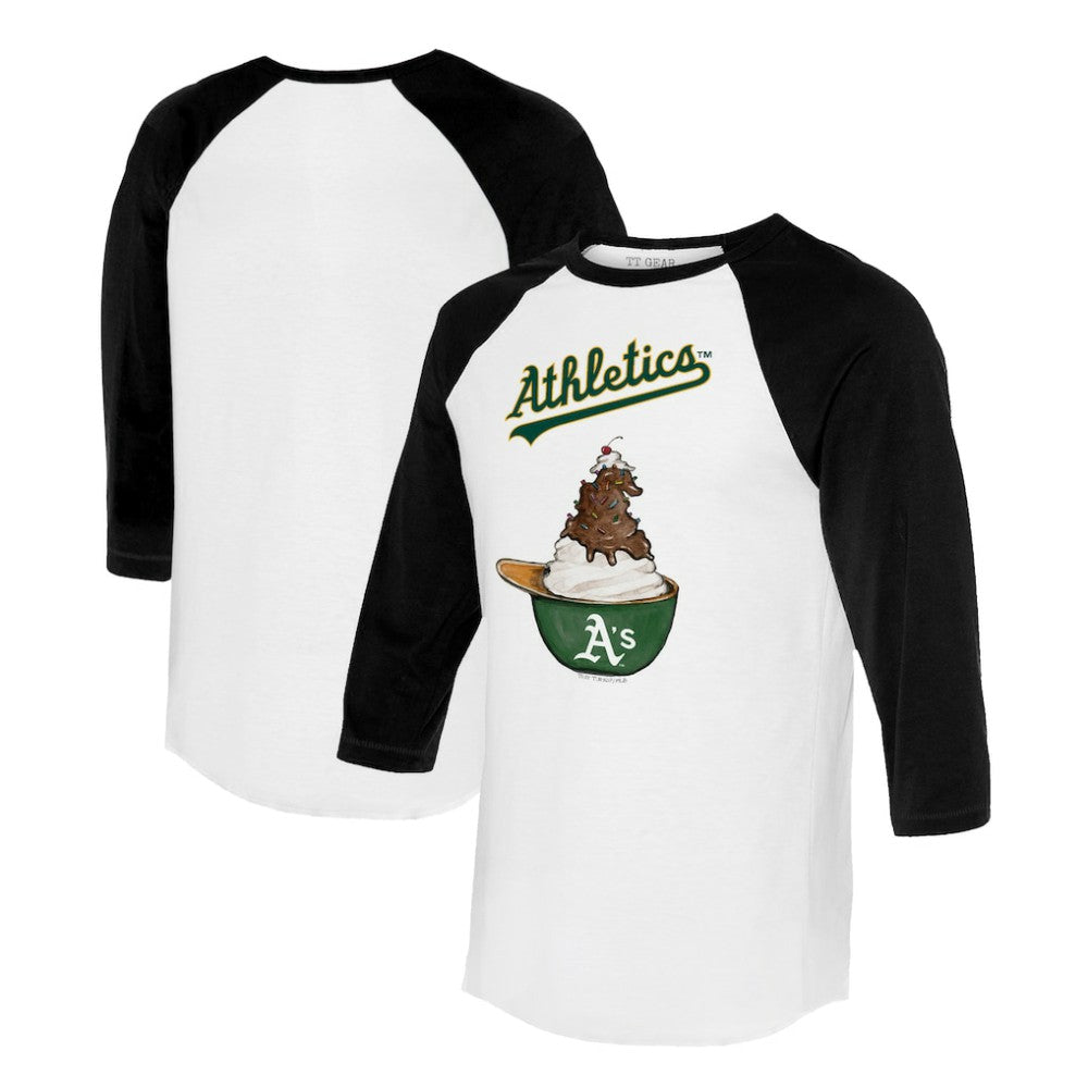 Athletics Tiny Turnip Unisex Sundae Helmet 3/4-Sleeve Raglan T-Shirt Near Me