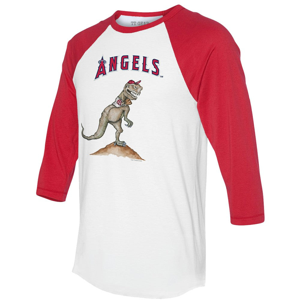 Los Angeles Angels Tiny Turnip Unisex TT Rex 3/4-Sleeve Raglan T-Shirt Discount
