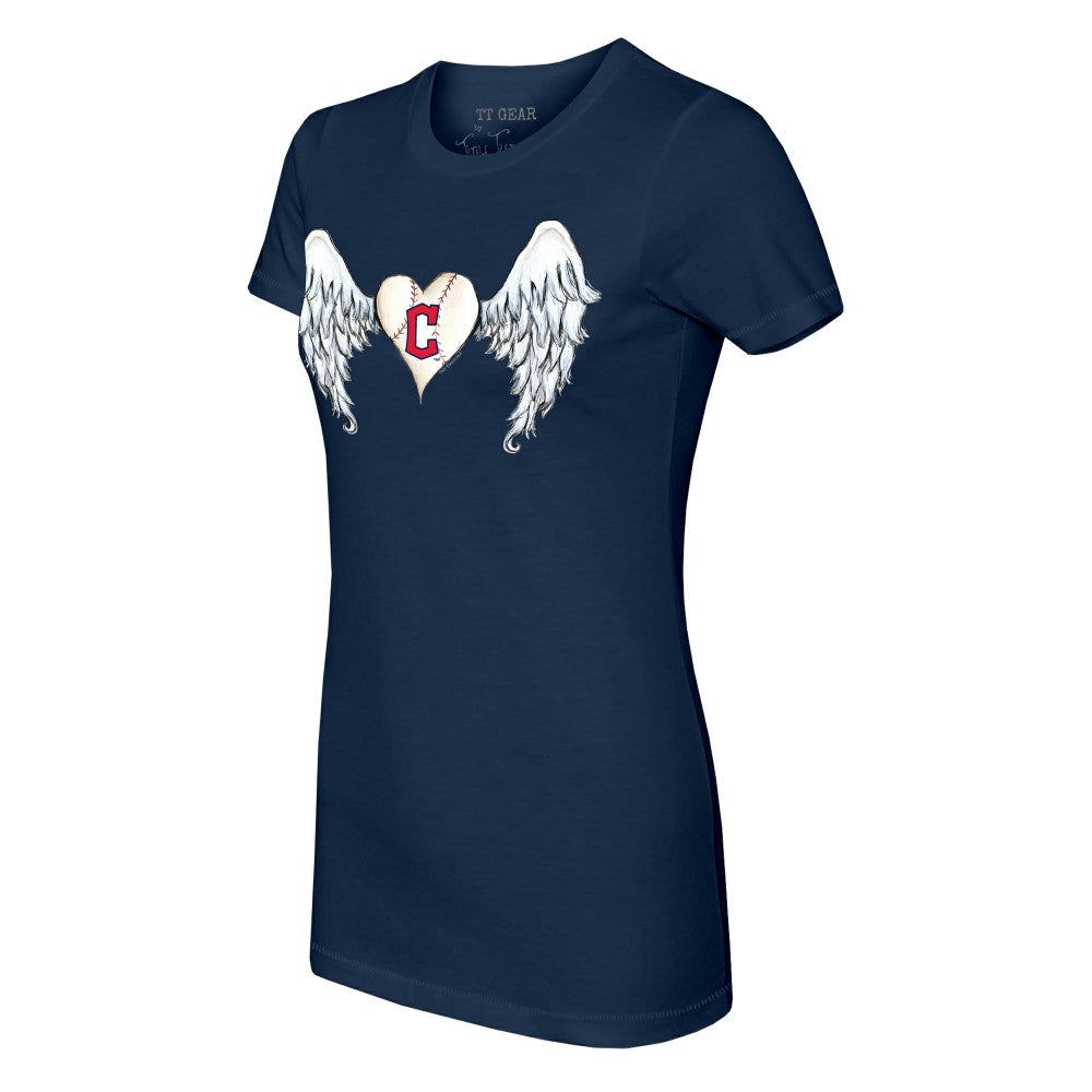Cleveland Guardians Tiny Turnip Women's Angel Wings T-Shirt for sale