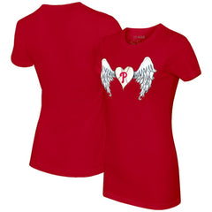 Philadelphia Phillies Tiny Turnip Women's Angel Wings T-Shirt Outlet