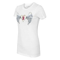 Boston Red Sox Tiny Turnip Women's Angel Wings T-Shirt for sale