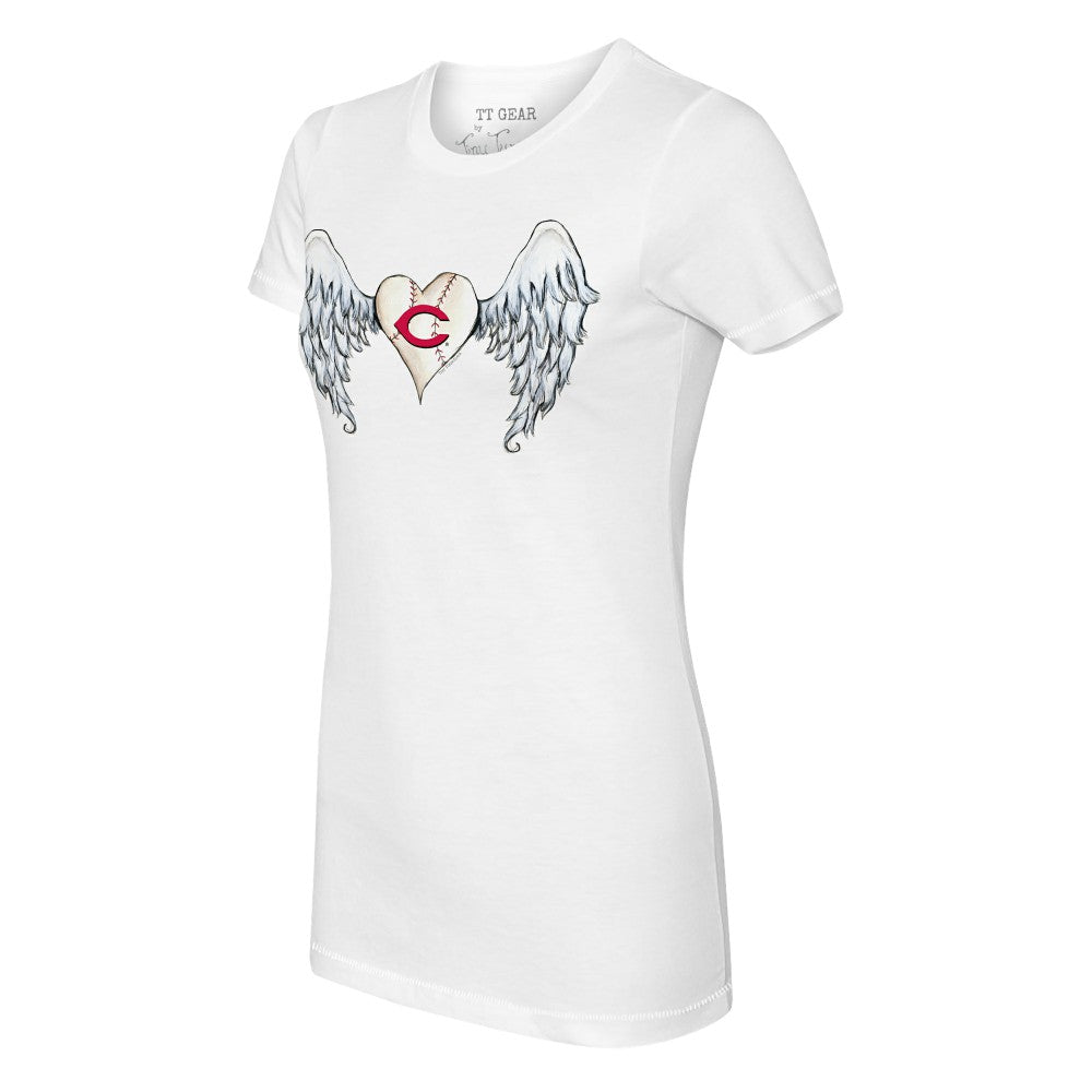 Cincinnati Reds Tiny Turnip Women's Angel Wings T-Shirt Near Me