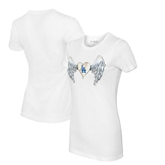 Los Angeles Dodgers Tiny Turnip Women's Angel Wings T-Shirt Sale