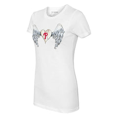 Philadelphia Phillies Tiny Turnip Women's Angel Wings T-Shirt Outlet