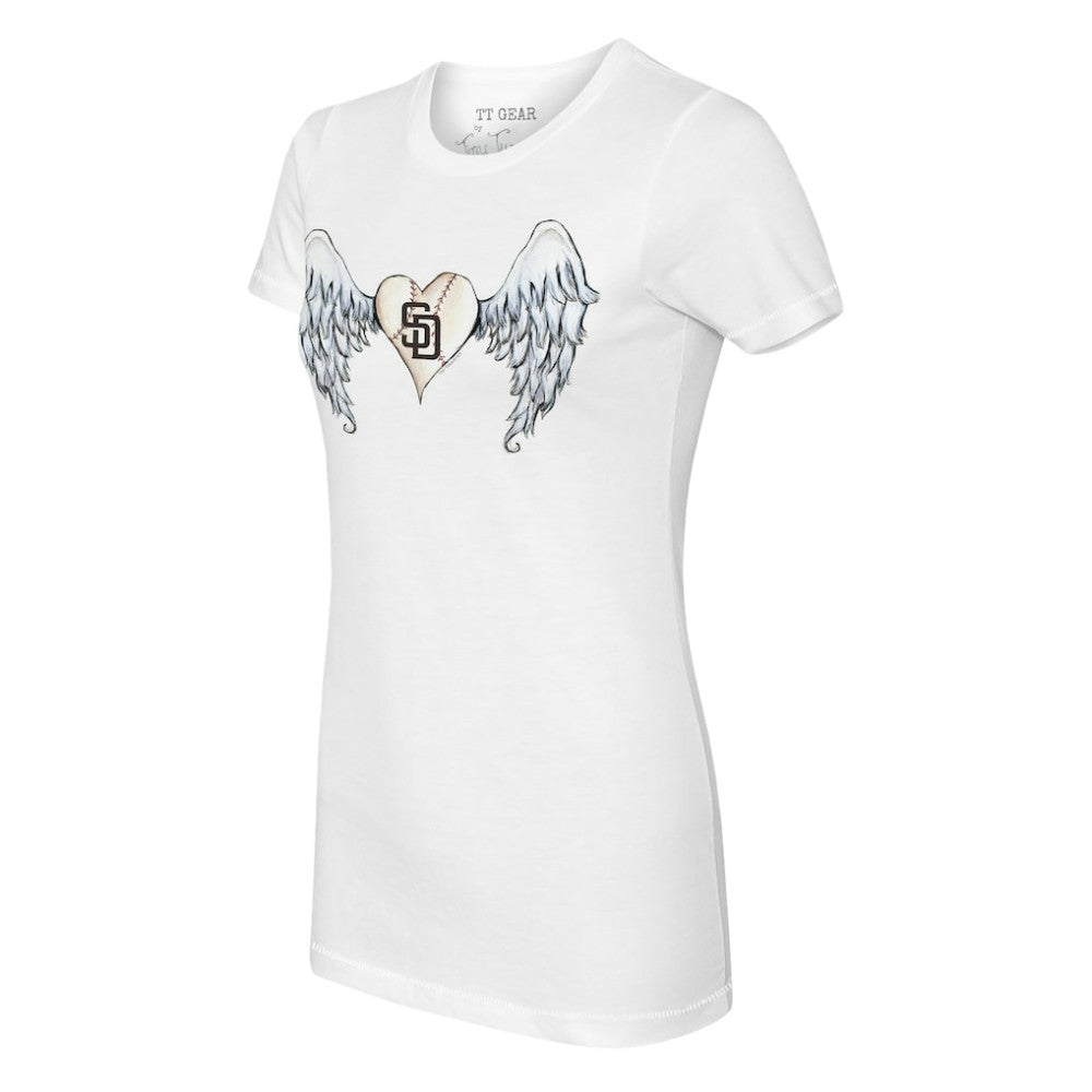 San Diego Padres Tiny Turnip Women's Angel Wings T-Shirt Discount