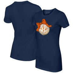 Houston Astros Tiny Turnip Women's Baseball Bow T-Shirt Near Me