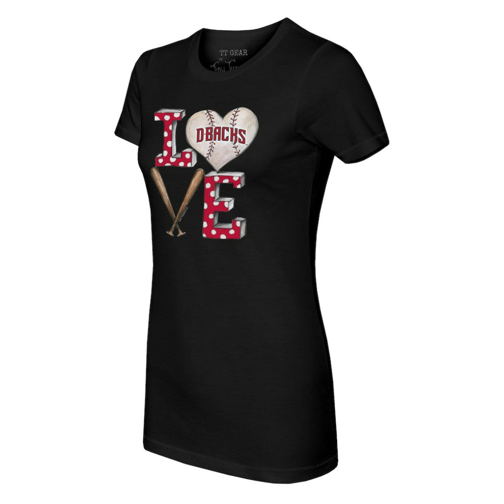 Arizona Diamondbacks Tiny Turnip Women's Baseball Love T-Shirt Online