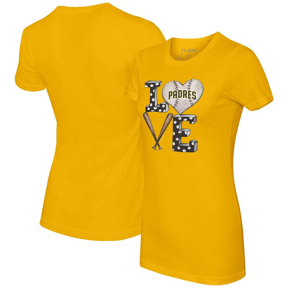 San Diego Padres Tiny Turnip Women's Baseball Love T-Shirt Sale