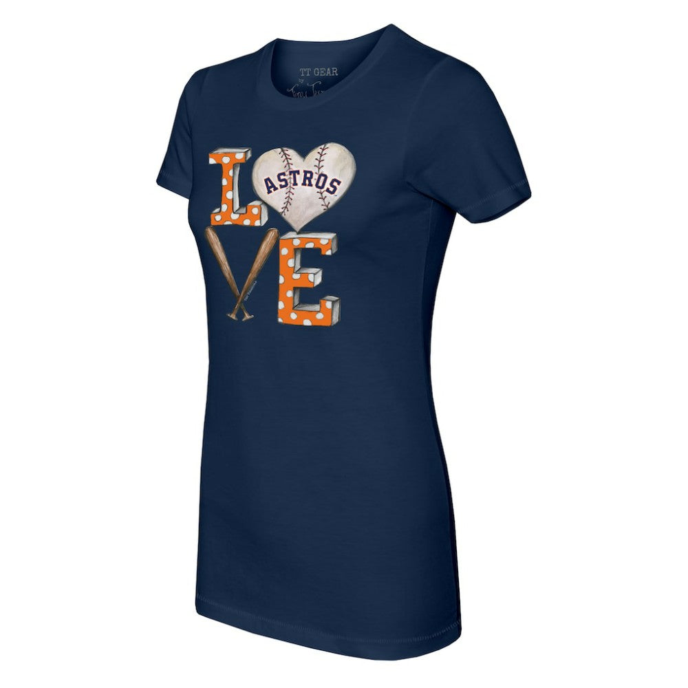Houston Astros Tiny Turnip Women's Baseball Love T-Shirt Near Me