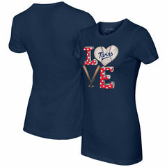 Minnesota Twins Tiny Turnip Women's Baseball Love T-Shirt Online