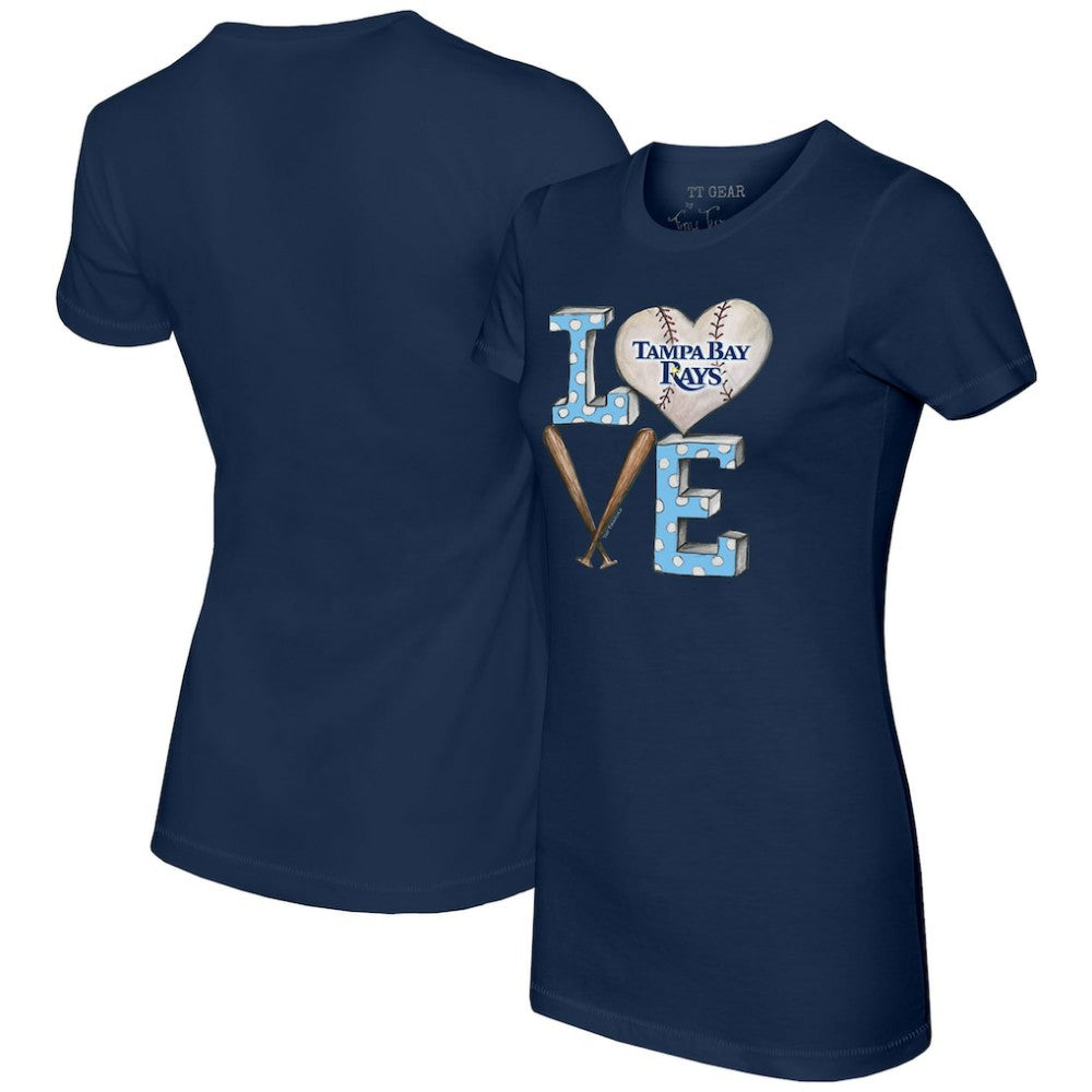Tampa Bay Rays Tiny Turnip Women's Baseball Love T-Shirt for sale