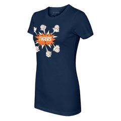 Detroit Tigers Tiny Turnip Women's Baseball Pow T-Shirt Sale